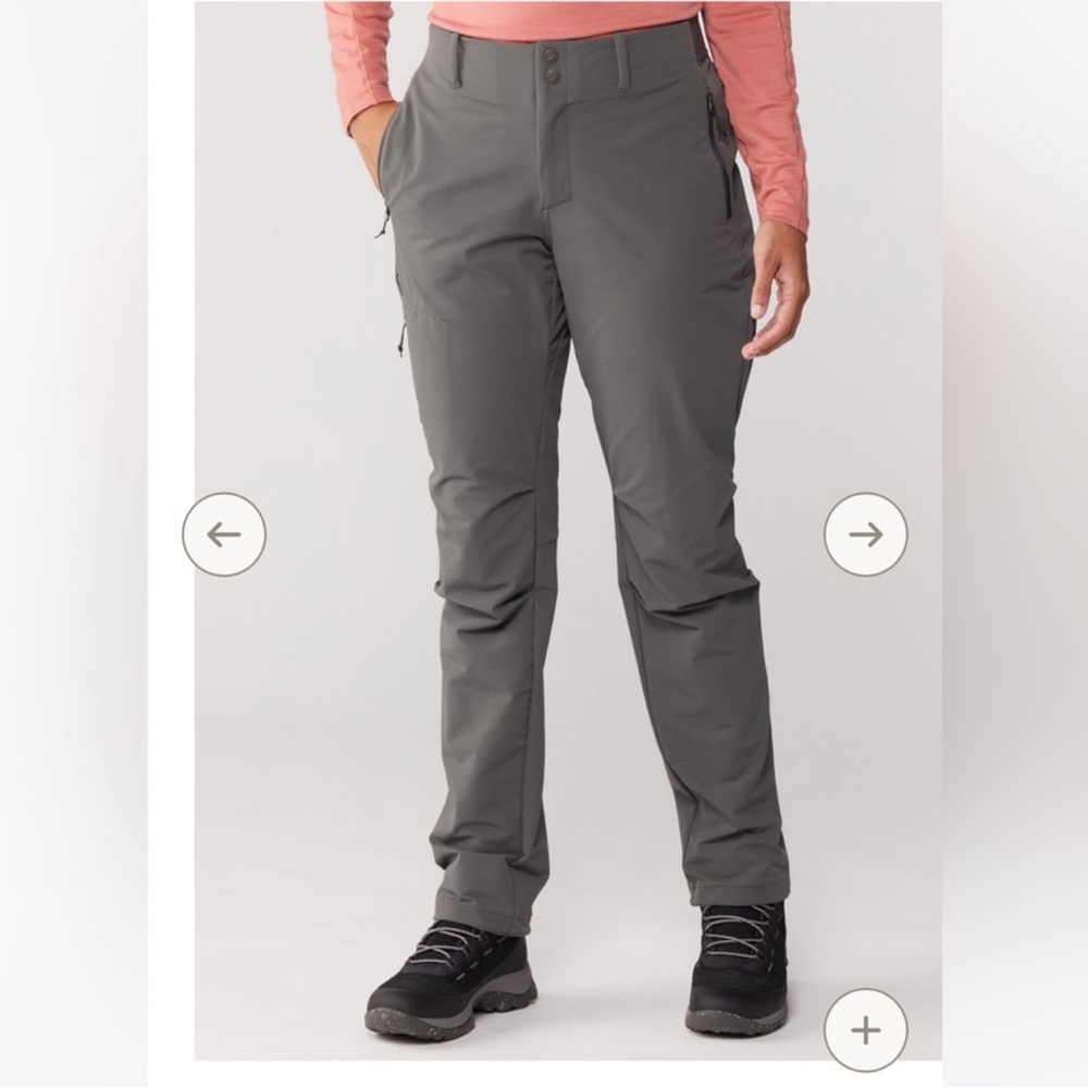 REI Co-op Activator Women's Hiking Grey Pants Size XLarge Petite